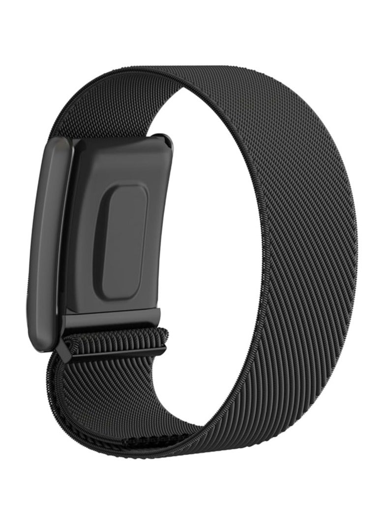Nylon Band Compatible with Whoop 4.0, Breathable Nylon Band, Stylish & Comfortable Replacement Strap, Compatible with the Whoop Bands, Easy to use (Black)  - Image 5