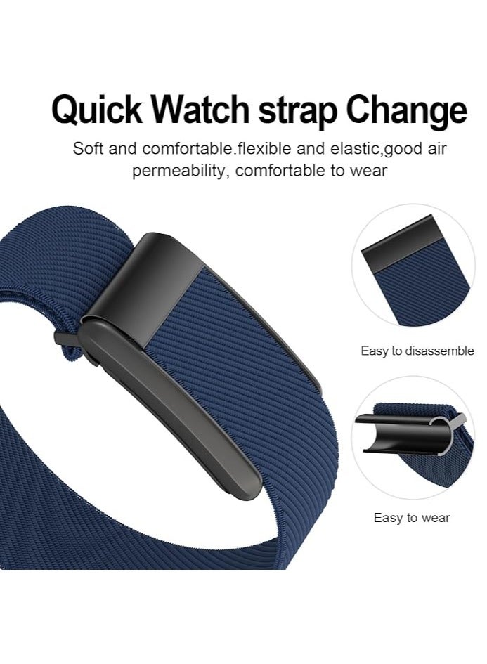 Nylon Band Compatible with Whoop 4.0, Breathable Nylon Band, Stylish & Comfortable Replacement Strap, Compatible with the Whoop Bands, Easy to use (Black)  - Image 3