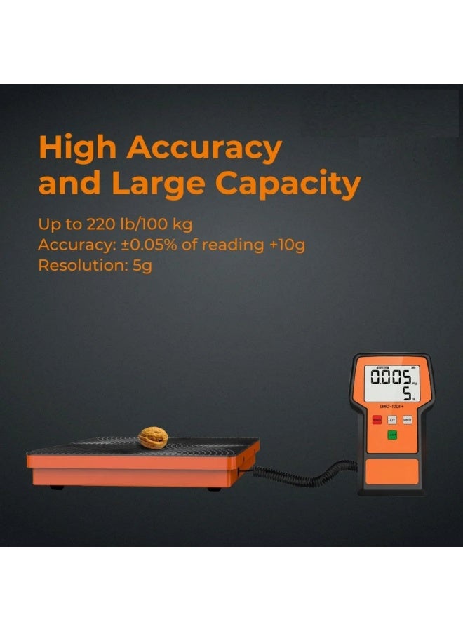 Elitech Refrigerant Charging and Recovery Digital Scale 100KG LMC-100A+ - Image 2