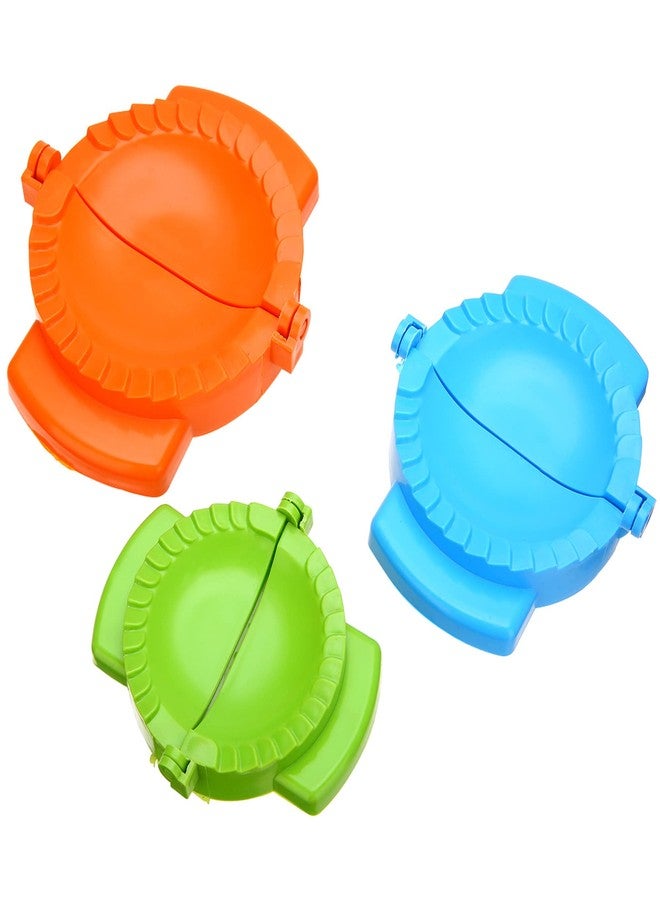 Setaria Viridis Dumpling Maker- 3pcs Empanadas Press Kitchen Gadget for Dumpling Empanada Calzone Ravioli and Turnover Pierogi - Image 1