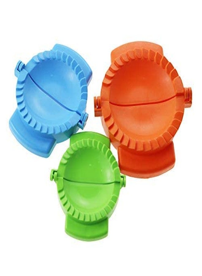 Setaria Viridis Dumpling Maker- 3pcs Empanadas Press Kitchen Gadget for Dumpling Empanada Calzone Ravioli and Turnover Pierogi - Image 2