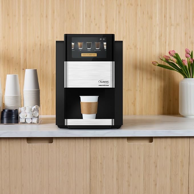FLAVIA Creation 600 Brewer, Makes Coffee, Lattes, Tea, and other Hot or Cold Beverages with Single-Serve Freshpacks, Multiple Brew Sizes - Image 2