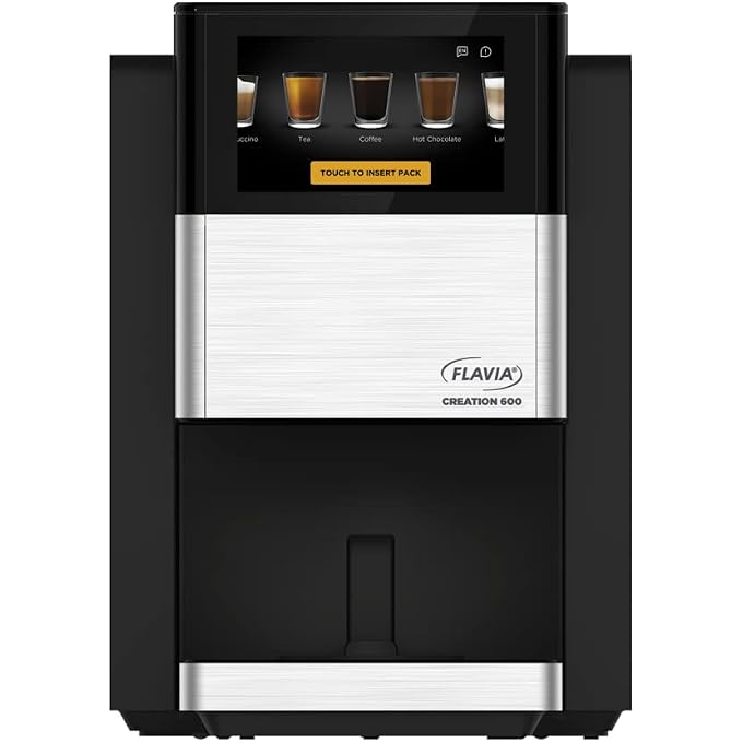 FLAVIA Creation 600 Brewer, Makes Coffee, Lattes, Tea, and other Hot or Cold Beverages with Single-Serve Freshpacks, Multiple Brew Sizes - Image 3