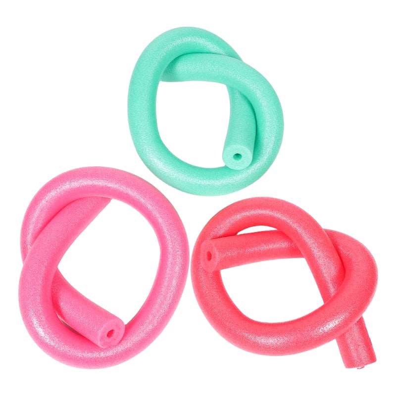 3pcs Swim Noodles : Colored Pool Noodle Stick For Swimming Training -Floating Aid For Beginners Beach And Water Activities - Image 1