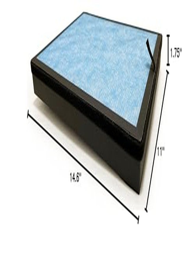 Nispira AP1002 H13 Filter Replacement For Airtok Air Purifier AP1002 3-in-1 Blue True HEPA Activated Carbon Remove Odors Smoke 3 Pack - Image 3