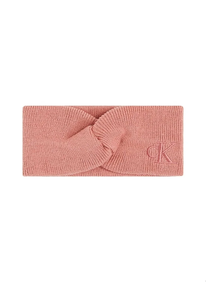 Calvin Klein Jeans Women's Twist Headband - Polyester, Pink