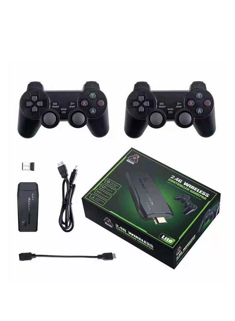 general Plug & Play Kids Video Game Box Wireless 64GB Kids Video Game 4K HD Classic Game Console 15K Game Console 9 Simulator Game Console HDMI Stick TV TV Game Console - Image 1