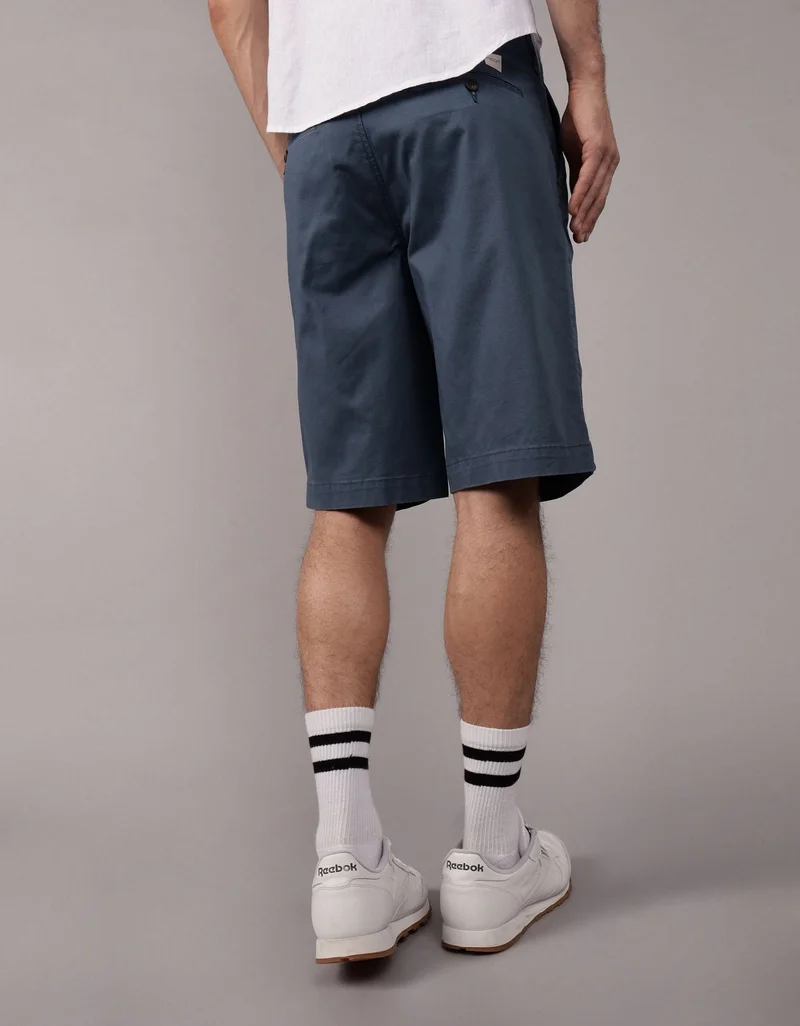 امريكان ايجل شورت كتاني بمقاس 12 بوصة باللون الأخضر الكاكي