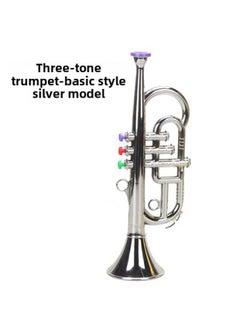 Other Simulation Model Toys - Realistic Dinosaur Toys Movable Joints For Kids' Playtime Fun-Color:Tritone Trumpet-Silver