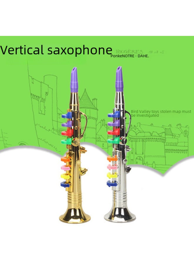 null - Other Simulation Model Toys - Realistic Dinosaur Toys Movable Joints For Kids' Playtime Fun-Color:Tritone Trumpet-Silver - Image 1