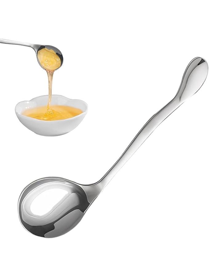 Left Hand Curved Adaptive Spoon Ergonomic Design Self Feeding Aid For Elderly - Image 1
