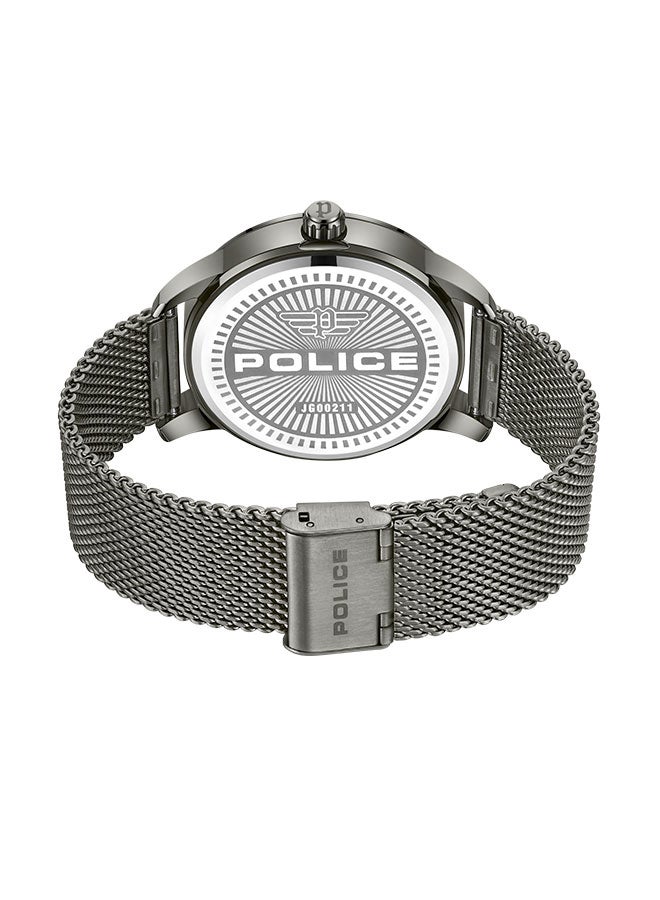 POLICE Men Analog Round Shape Stainless Steel Wrist Watch PEWJG0021102 - 44 Mm - Image 3
