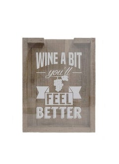 Fosinz Wine Cork Holder Decor Gifts Shadow Box Wine Sign For Wine Lovers Accessories Display Storage Decorative Container  - Image 2