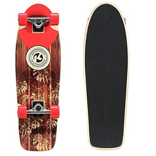 Kryptonics inLay Cruiser 28Inch Skateboard Sleek Design for Effortless Gliding Ideal for All Ages Enjoy Thrilling Rides with Style and Confidence - Image 1