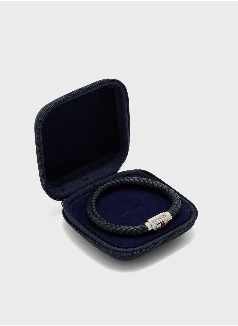 TOMMY HILFIGER Leather Braided Bracelet  - Image 4