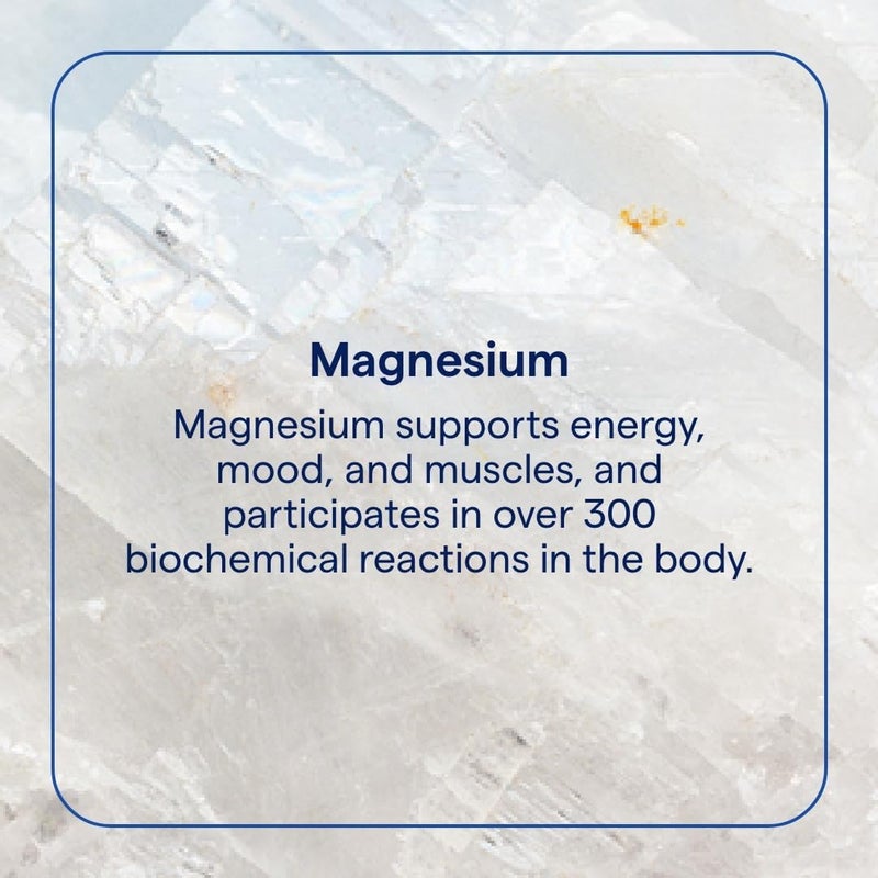Trace Minerals Magnesium Liquid 300mg  Energy  Heart Health Support Supplement  Minerals to Aid Digestion  Hydration  Support Healthy Bones  Natural Tangerine Flavor 16 fl oz 32 Servings - Image 2
