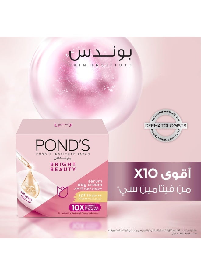 بوندز كريم نهاري سيروم مضاد للشيخوخة من بوندز براق الجمال SPF30 50 جم - Image 3
