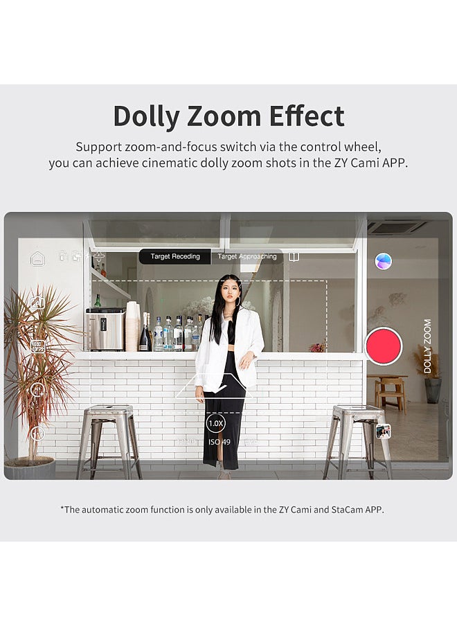 Zhiyun - ZHIYUN SMOOTH-5S Handheld 3-Axis Gimbal Stabilizer Portable Phone Vlog Gimbal Anti-shake Built-in LED Fill Light with Mini Tripod Max. - Image 1