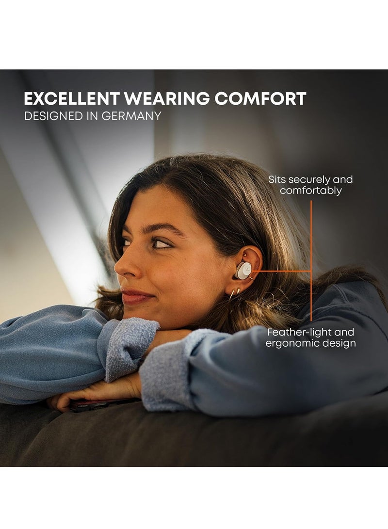 بيير ديناميك Beyerdynamic Amiron 300 True Wireless Noise Cancelling Earbuds, Multipoint Bluetooth® 5.3 with Active Noise Cancellation, Up to 10 Hours of Battery Runtime,Black - Image 5