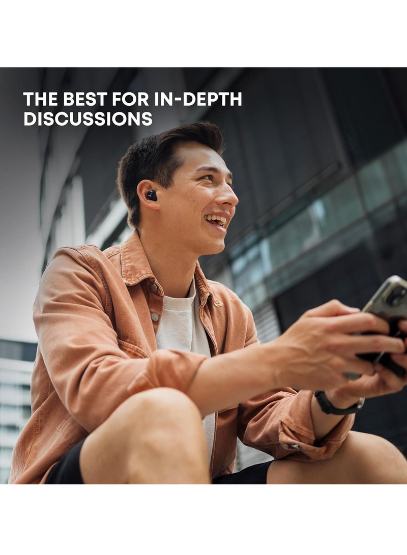 بيير ديناميك Beyerdynamic Amiron 300 True Wireless Noise Cancelling Earbuds, Multipoint Bluetooth® 5.3 with Active Noise Cancellation, Up to 10 Hours of Battery Runtime,Black - Image 2