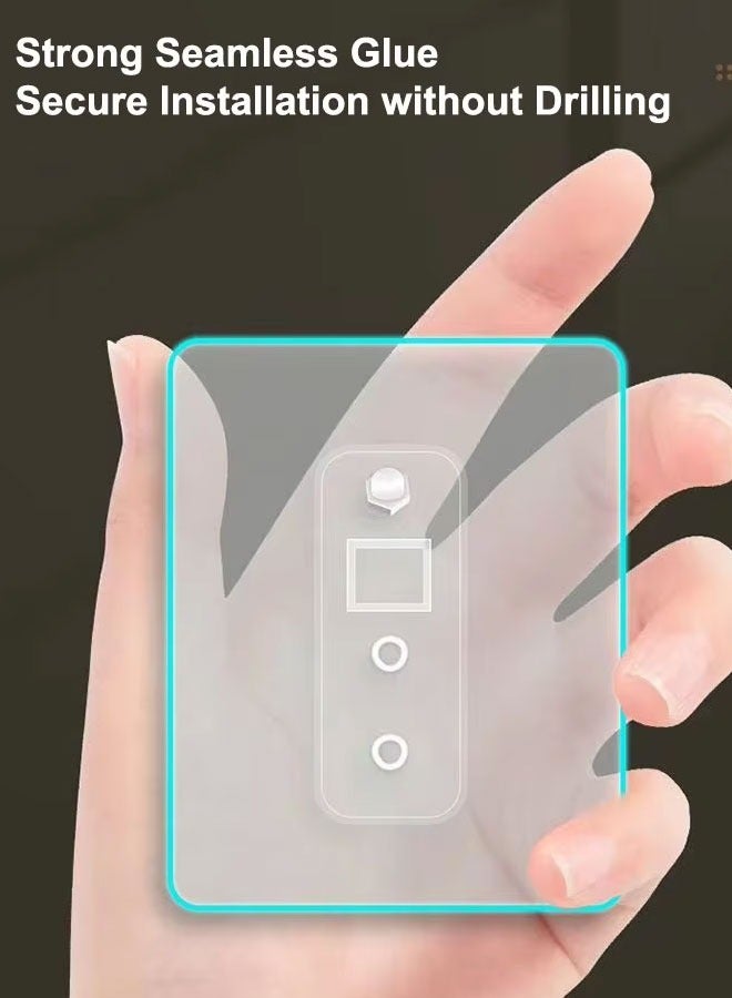 Bathroom Shelves Shower Corner Rack Self Adhesive Bathroom Shelves Basket Wall Organization for Storing Shampoo and Face Wash Suitable for Hotel/Home/Public Place（Black） - Image 4