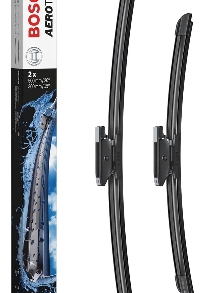 Bosch AeroTwin Wiper Blades Set - 500mm & 360mm - Image 1