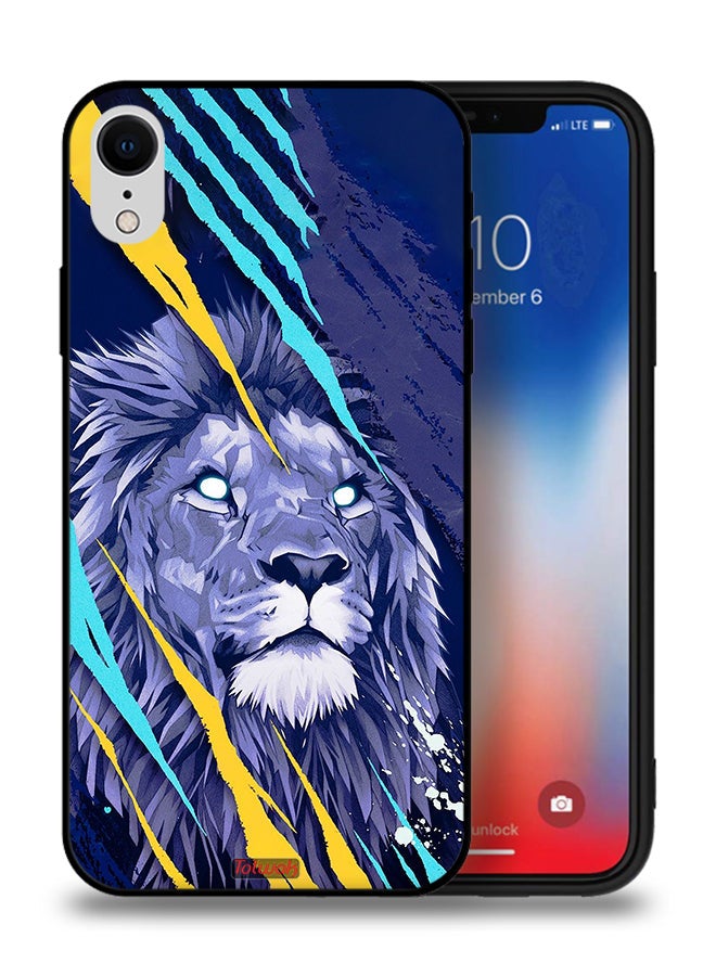 Tolwak Apple iPhone XR Protective Case Lion King - Image 1