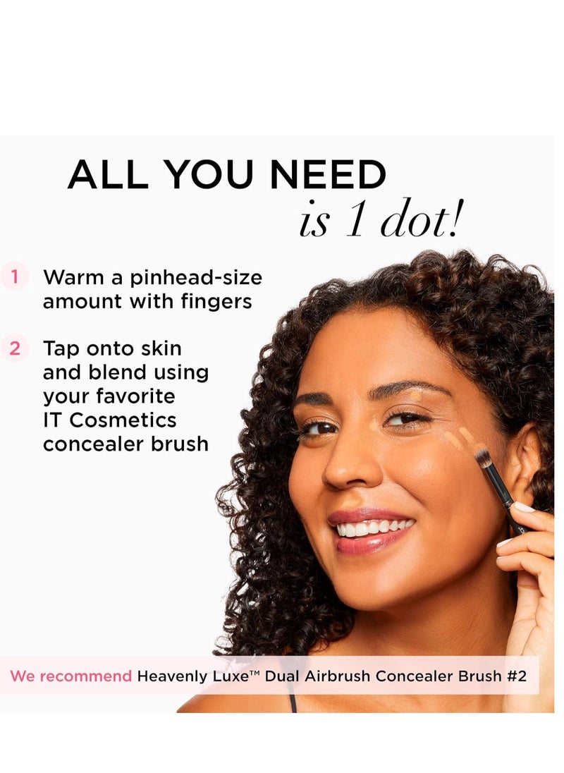 IT COSMETICS - IT Cosmetics Bye Bye Under Eye Full Coverage Concealer -Travel Size - for Dark Circles, Fine Lines, Redness & Discoloration - Waterproof - Natural Finish – 0.11 fl oz - Image 1