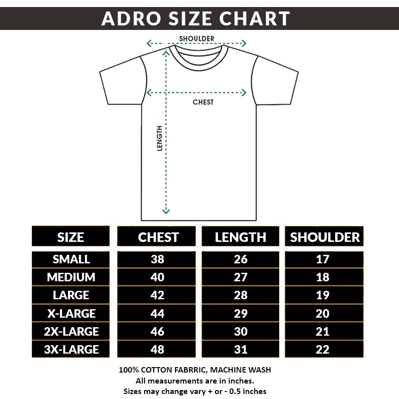 ADRO Die with Memories Not with Dreams Mens Cotton Printed T-Shirt (R21-M-DIE-SB_Teal_2XL) - Image 5