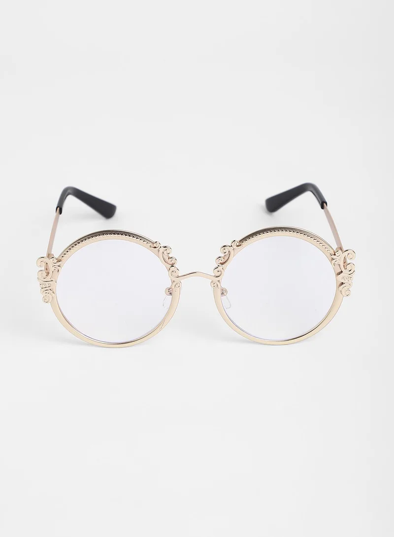 Haute Sauce The Renaissance Round Sunglasses
