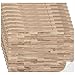 Flutesan 12 Pcs Miniature Dollhouse Wallpaper and Flooring Peel and Stick Mini DIY Self Adhesive Dollhouse Accessories 827 x 1169 Inch Natural Style - Image 2