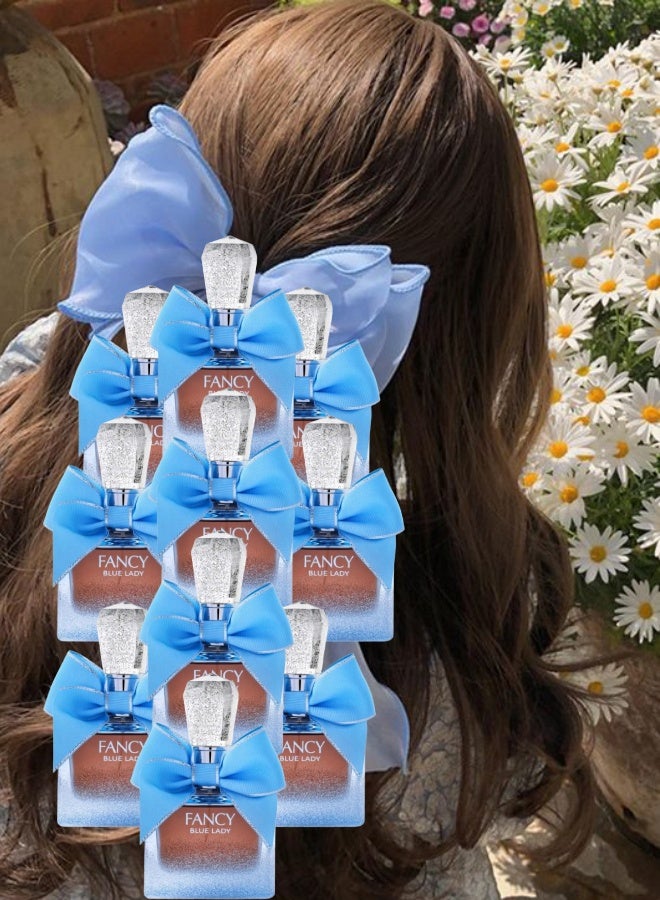 Johan.B Paris 10 Pieces Fancy Blue Lady Perfume 85ML - Image 1