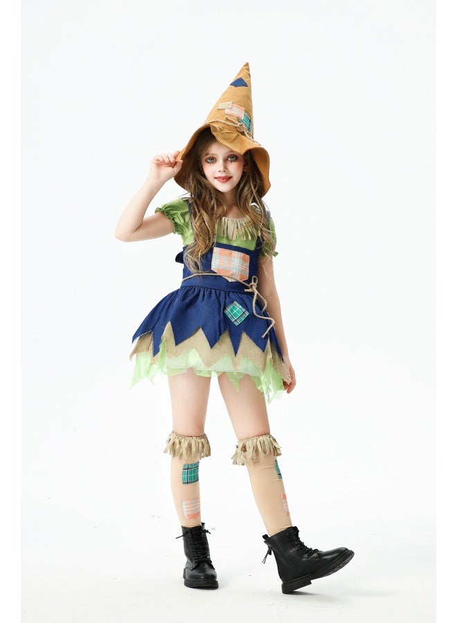 Loquat Children's Scarecrow Costume Dress - Image 2