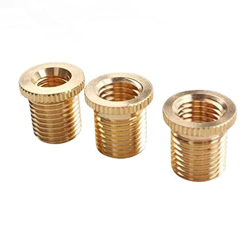 WENJTP 3PCS Shift Knob Thread Adapters Universal M8 X 1.25, M10 X 1.25, M10 X 1.5 ID (to M12 X 1.25 OD) Thread Gear Shifter Knob Screw HTRACING - Image 3