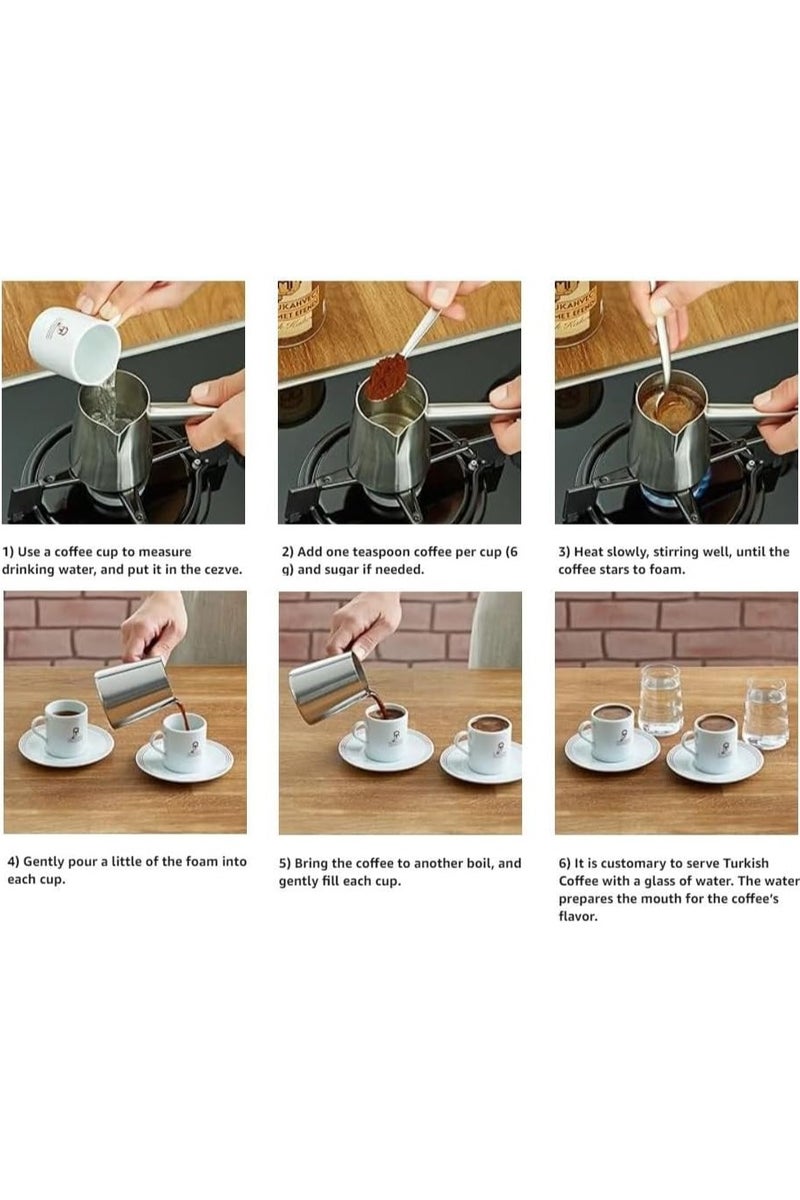 KURUKAHVECI MEHMET EFENDI Mehmet Efendi Turkish Coffee 250 grams - Image 4