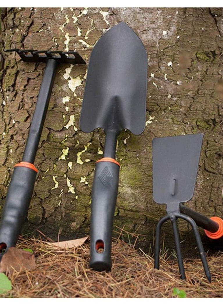 3Pack Aluminum Heavy Duty Durable Iron Anti Rust Coated Black Rake Gardening Hand Shovels Soil Scoop For Indoor And Outdoor Plantation - pzsku/Z0F4334C34B3F08716B11Z/45/_/1694430250/45c8b607-cd10-42d6-8573-f9d920694433