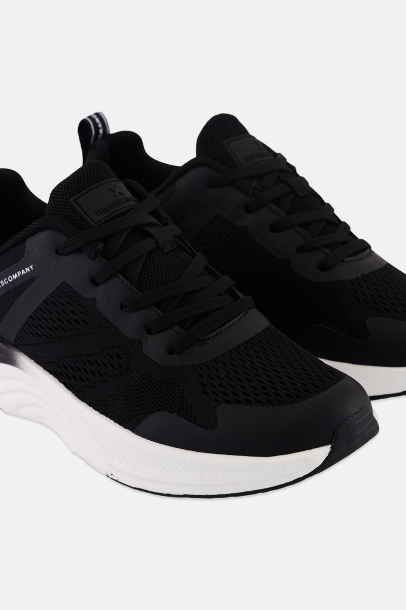 Xti أحذية كاجوال نسائية مزودة بأربطة، سوداء - Image 3