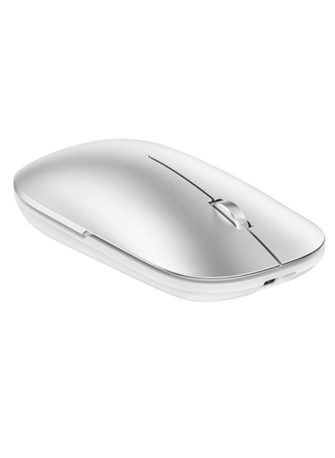 دبليو اي دبليو يو ماوس لاسلكي WiWU WM110 مزدوج الاتصال (Bluetooth + 2.4G) قابل للشحن USB-C مع أزرار صامتة – أسود - Image 1