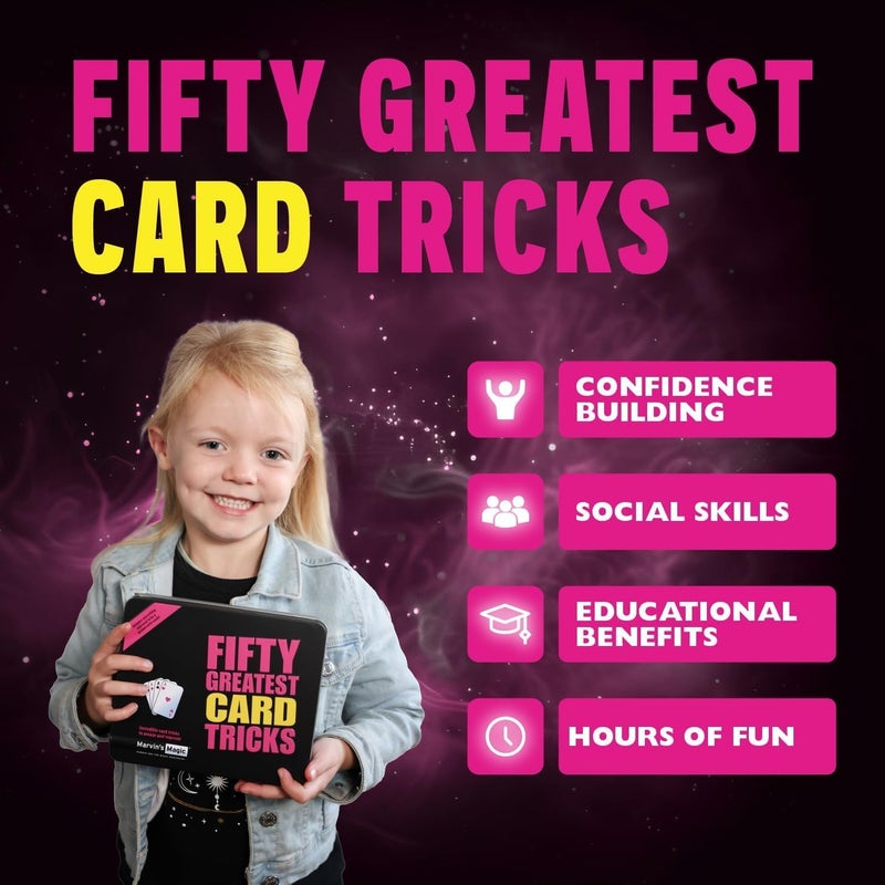 Marvin's Magic - 50 Amazing Magic Tricks Gift Set | Includes Card and Coin Tricks, Mind Reading, and Levitation - Image 5