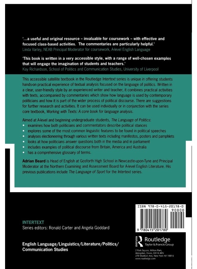 Routledge The Language of Politics - Image 2