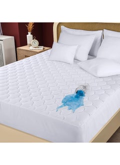 Utopia Bedding Utopia Bedding Quilted Fitted Waterproof Queen Mattress Protector  - Image 1