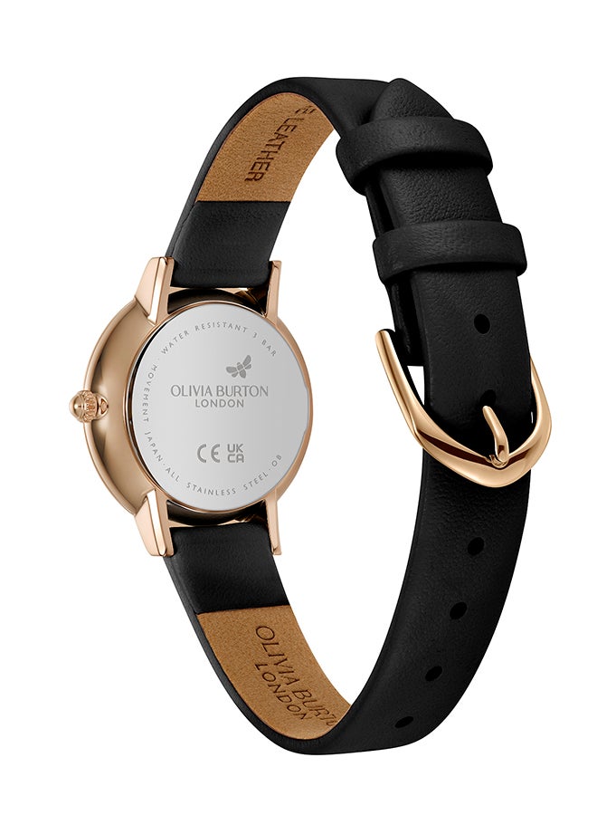 OLIVIA BURTON Round Analog Women'S Ionic Plated Rose Gold Steel Case  Watch - Image 4