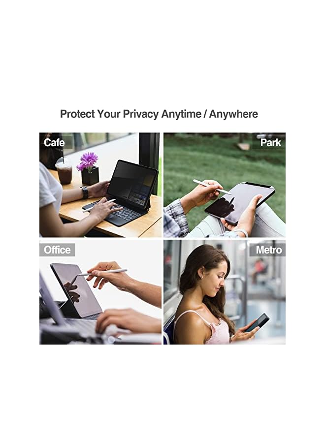 Procases iPad Mini 6 Privacy Screen Protector 8.3 Inch 2021, Anti-Spy Tempered Glass Screen Film Guard Screen Protector for 8.3” iPad Mini 6th Generation 2021 - Image 5
