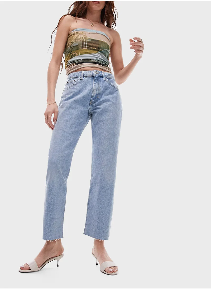 توب شوب High Waist Jeans