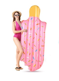 General Adult water ice cream ice cream floating row floating bed single inflatable floating bed floating lounger floating air 196X86CM  - Image 1
