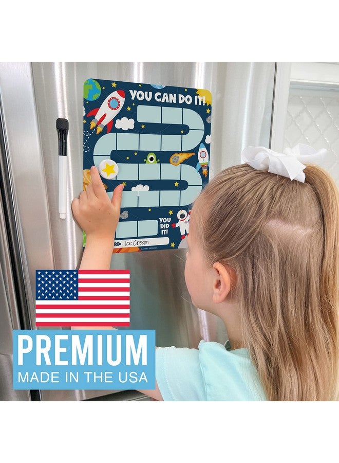 Hadley Designs Space Reward Chart For Kids Behavior Chart For Home - Kids Reward Chart Magnetic Responsibility Chart For Kids, Toddler Reward Chart For Toddlers 2-4 Years, Good Behavior Chart For Kids At Home - Image 3