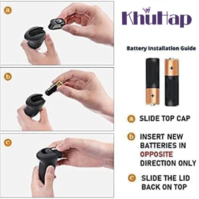 KhuHap Coffee Blender Mini HighPerformance Handheld Frother for Espresso Cappuccino Milkshakes and Frothy Drinks Battery Operated Compact Stainless Steel Design Pack of 1 Multicolor - Image 4
