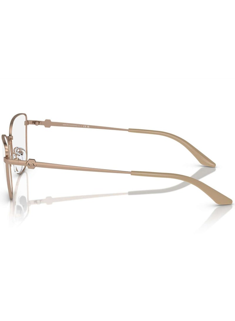 Armani Exchange AX-1063 Women's Shiny Rose Gold Optical Frame - Image 4