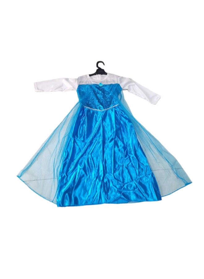 فستان فروزن إلسا للبنات – مقاس S من 2 إلى 4 سنوات