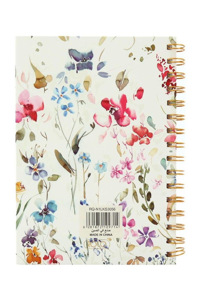 ROCO Flower Notes – A5 – 80 Sheets – Single Ruled  – White - Image 3
